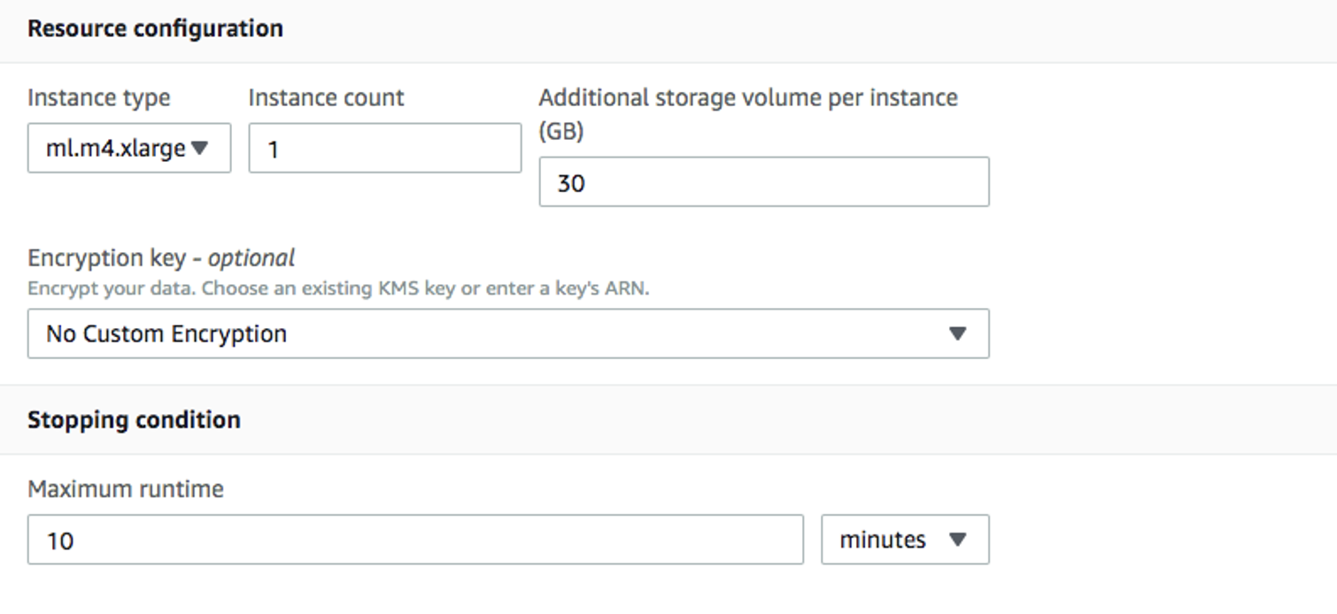 Resource configuration